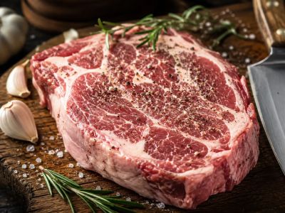 Rețetă ceafă de porc Mangalita la grătar, tigaie sau cuptor – fragedă și suculentă